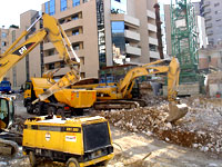 Construction du NOVOTEL de Monaco