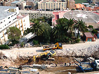 Construction d'une unit de sjours  l'hpital de Monaco
