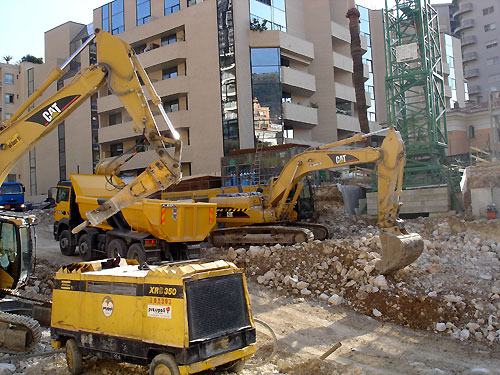 Construction du NOVOTEL de Monaco